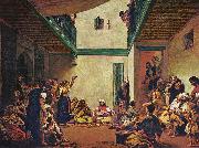 Eugene Delacroix Judische Hochzeit in Marokko oil painting reproduction